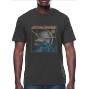 , Revenge of the Sith, Men's \u0026 Big Men's Graphic T-Shirt, Death Star, Sizes S-3XL